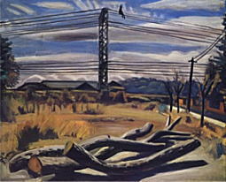 小出楢重「枯木のある風景」1930.jpg
