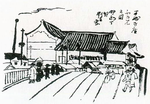 岸田劉生「新古細工銀座通・歌舞伎座附近」1927.jpg