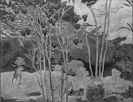 満谷国四郎「庭の早春」1931.JPG