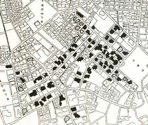火保図建物分布図1938.jpg