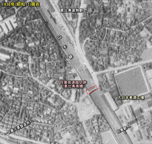 目黒街道踏切跡1936.jpg