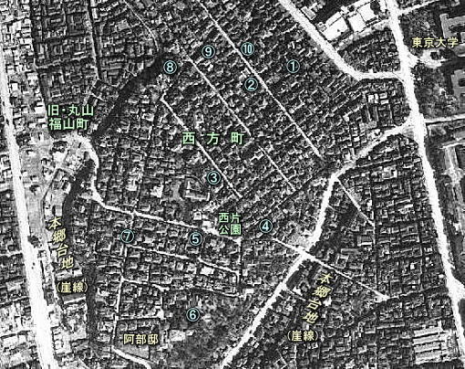 西片町空中1947.jpg
