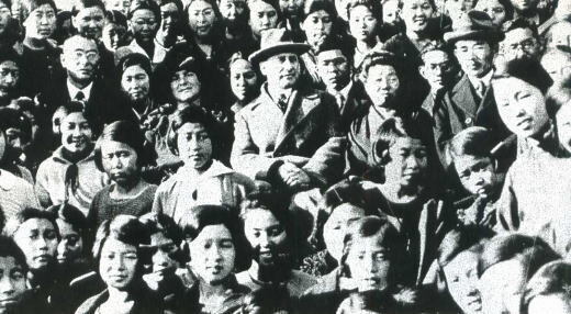 遺伝学R.ゴールドシュミット来校1925.jpg
