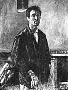 下落合を描いた画家たち・鶴田吾郎。(2): 落合学（落合道人）